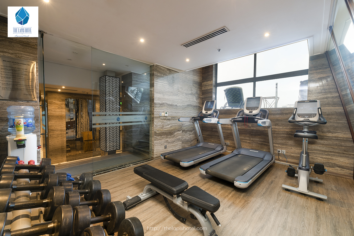 The Lapis is equipped with a modern gym with full high-end equipment.